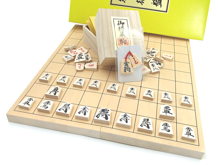 楽天市場】木製将棋盤セット 囲碁ラボオリジナルP製根付け2個つき 新桂