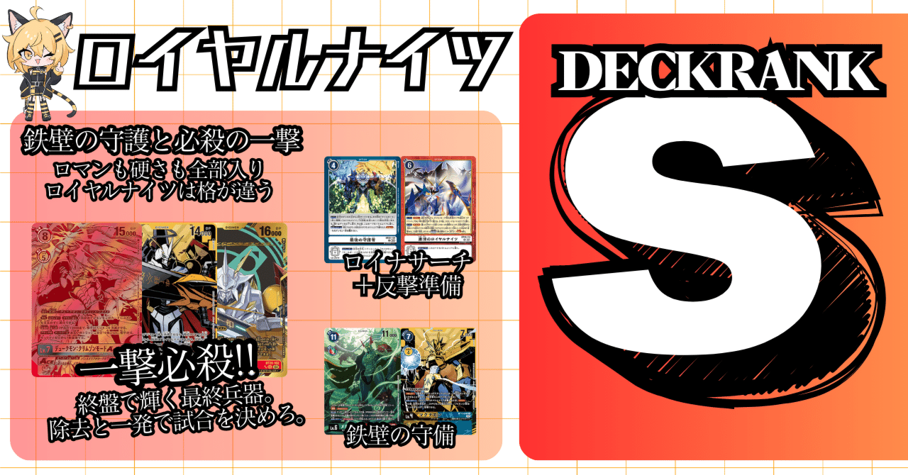 デッキ紹介】ロイナ/ロイヤルナイツ：20250328-0418環境｜でじのげん