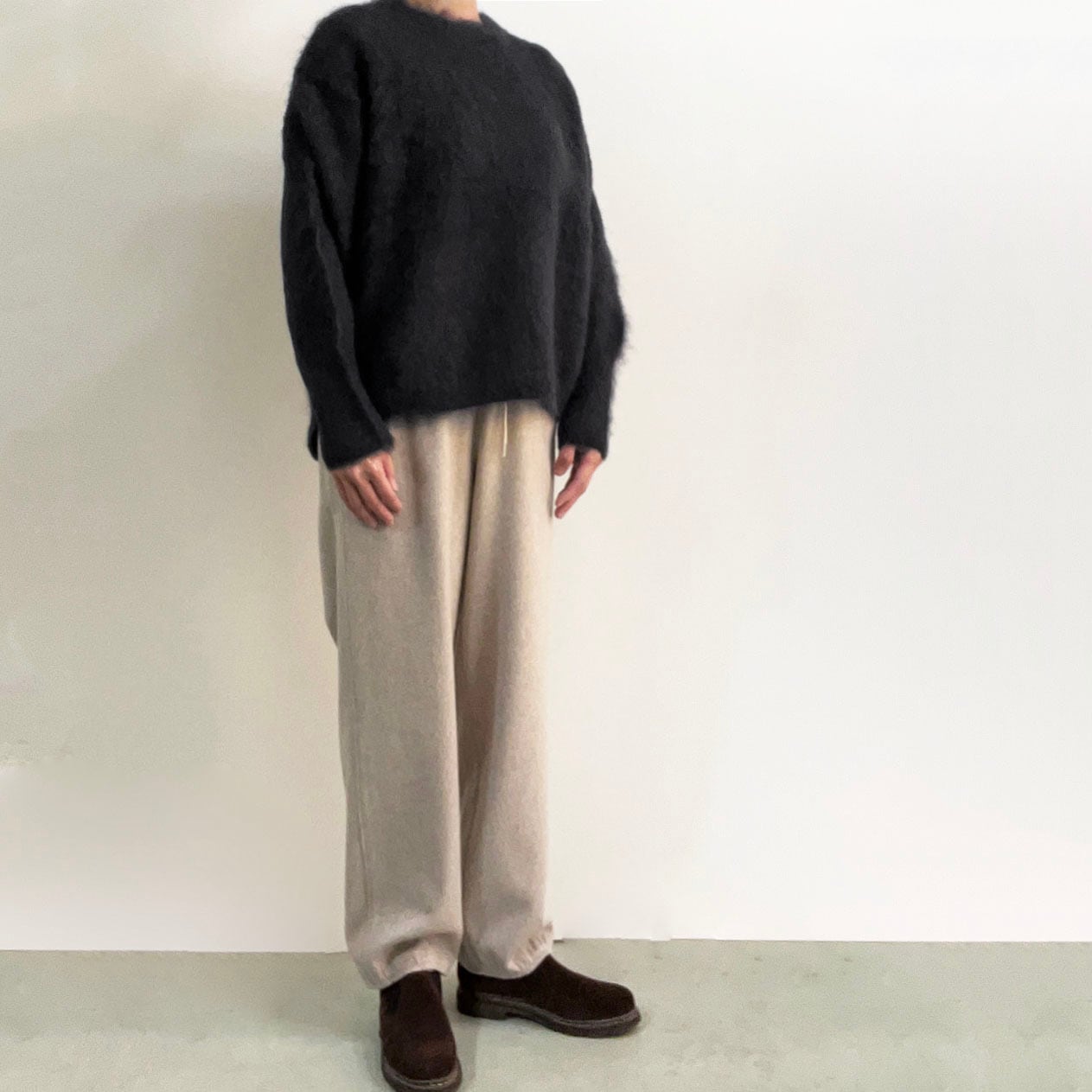 COMM.ARCH. コム・アーチ レディースニット HAND FRAMED MOHAIR P/O