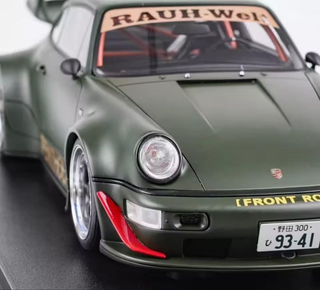 ポルシェ 911 (964) RAUH-Welt 1/18スケールモデルミニカー