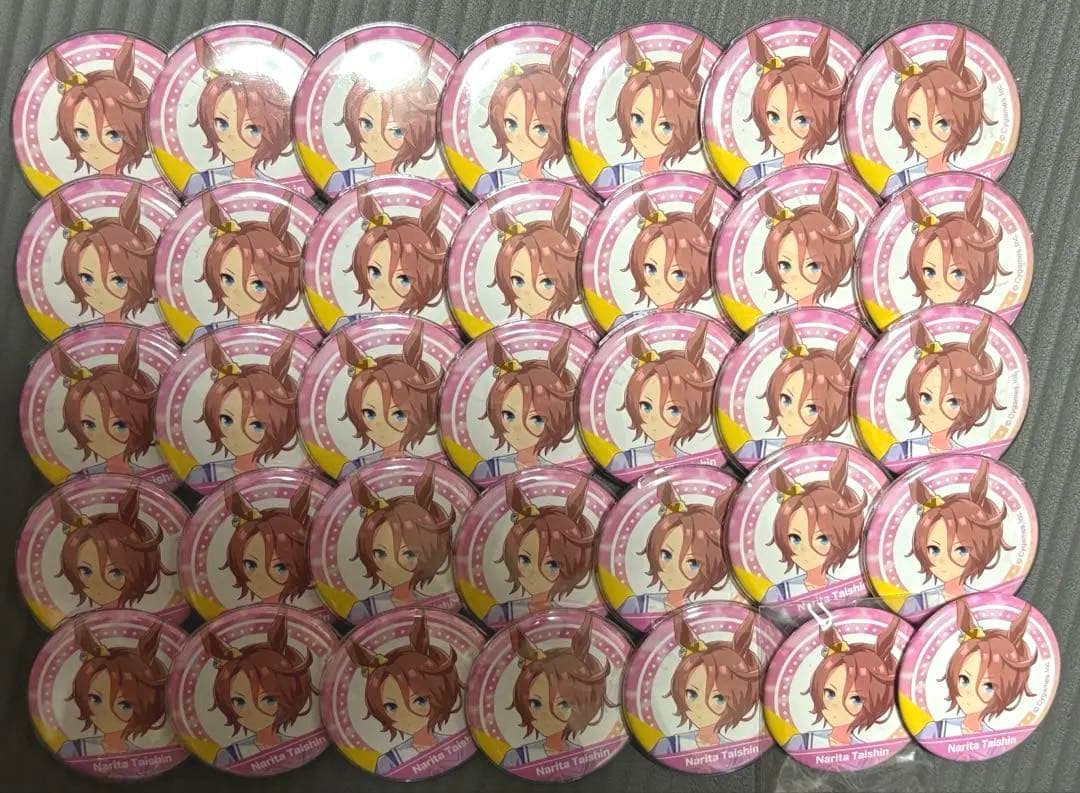 ウマ娘 ナリタタイシン 缶バッジ
