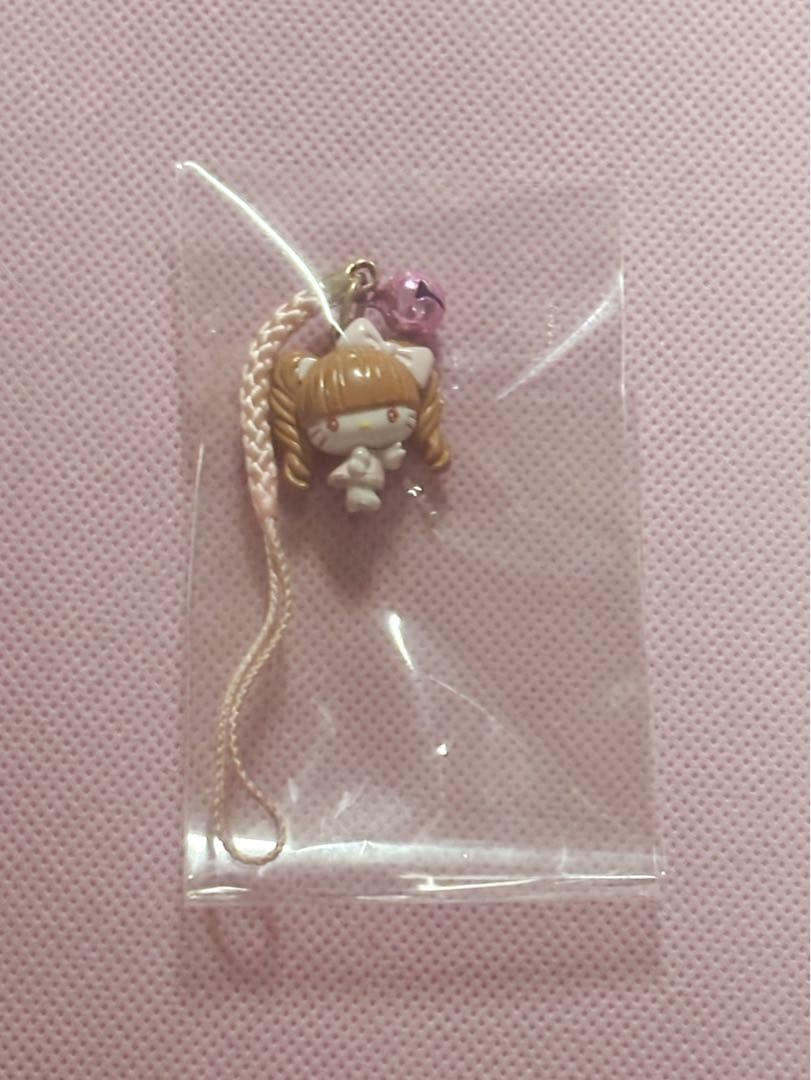 ハローキティ×辻希美 根付け ストラップ ハローキティ キティちゃん 辻希美 コラボ 限定 ストラップ 根付