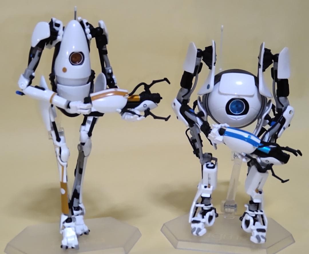 figma PORTAL2 P-Body & Atlas 2体セット [開封済] figma P-Body