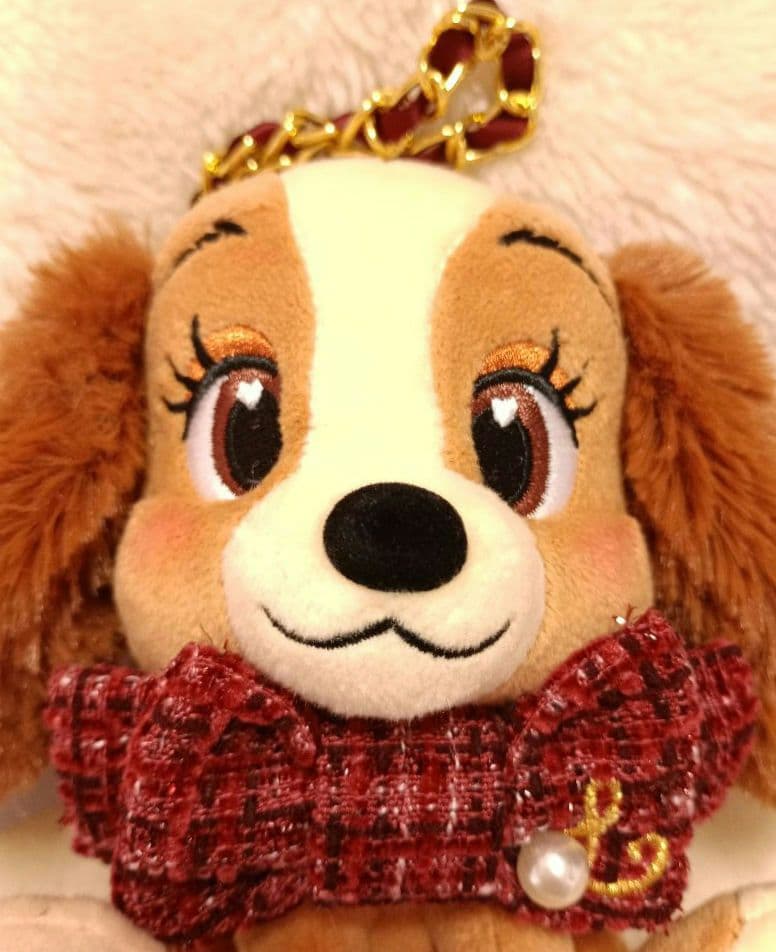 レディ ぬいぐるみキーホルダー・キーチェーン わんわん物語