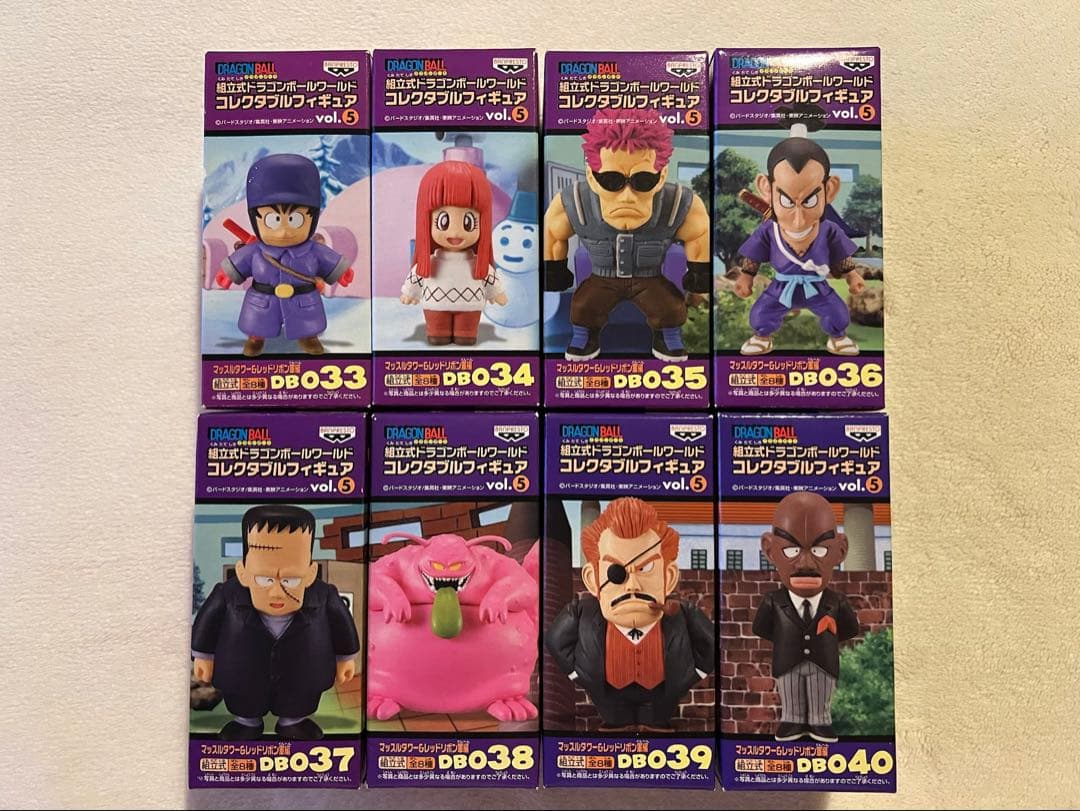 [未開封]ドラゴンボール WCF vol.5 マッスルタワー＆レッドリボン軍編
