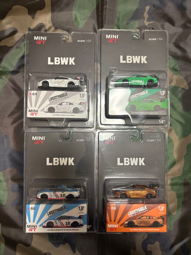 MiNiGT LBWORKS Nissan GT-R 4台セット MiNiGT LBWORKS Nissan GT-R 4台セット MINIGT.com – Welcome to the